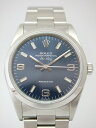 ROLEX　ロレックス　【中古】　エアキング　青文字盤　（オーバーホール済み）　14000　（P番）USED-A　