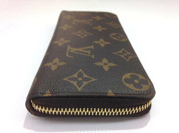 レディース【中古】　LOUIS　VUITTON　ルイヴィトン 　　ポルトフォイユクレマンス　M61298　モノグラム　ローズ バレリーヌ　ラウンドファスナー財布【楽ギフ_包装選択】