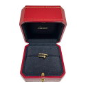 CARTIER(カルティエ)ジュストアンクル スモール リング K18(イエローゴールド)サイズ49 約10号 指輪 【中古】 USED-AB 質屋 かんてい局...