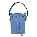 FENDI【フェンディ】8BS010A0KKF0V1A バケットバッグ カーフスキン ミニモン トレゾール ネピュラブルー 鞄 【中古】 USED-SA 質屋 ...
