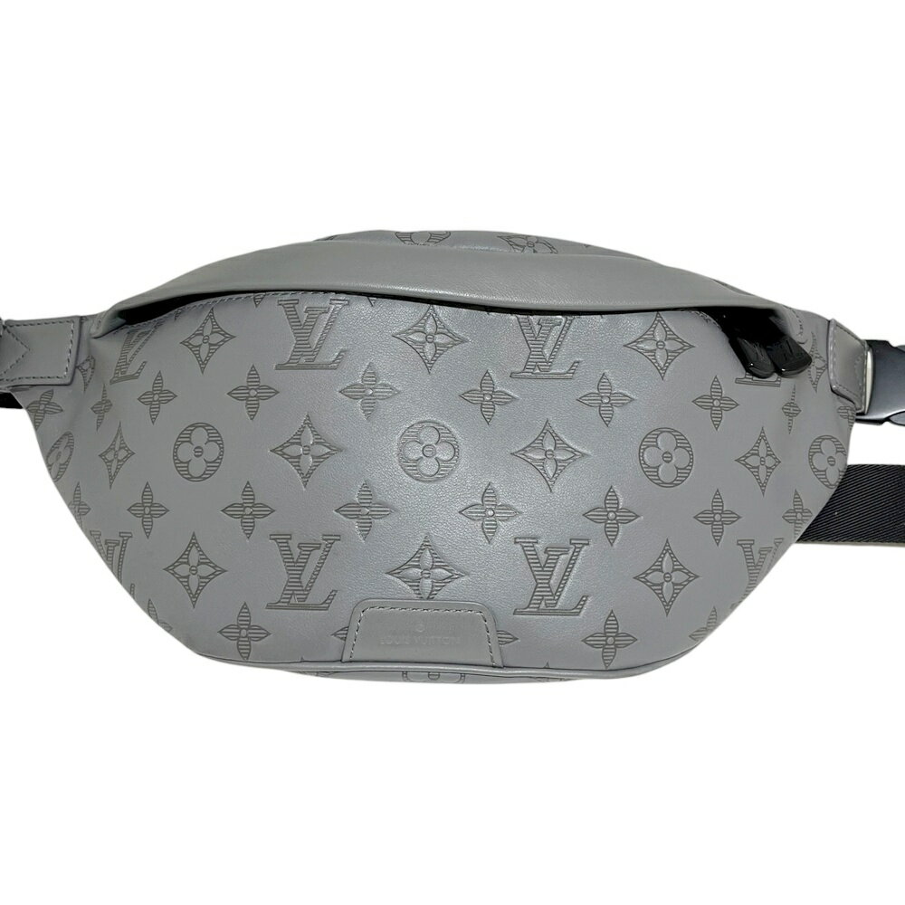 LOUIS VUITTON【ルイ・ヴィトン】M46108 ディスカバリーバムバッグPM モノグラム・シャドウ グレー ウエストバッグ 鞄 【中古】 USED-SA 質屋 かんてい局 加古川店 A25-2539 008