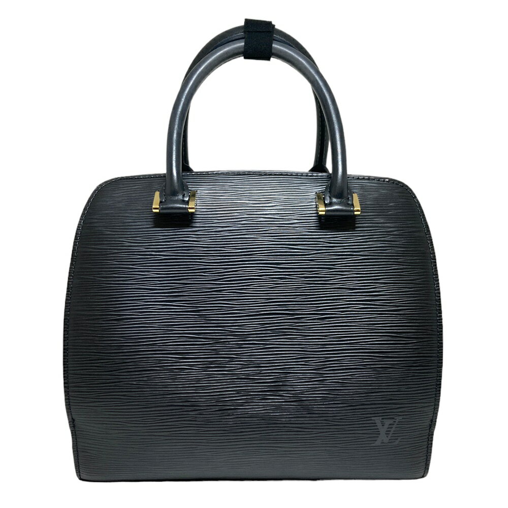 LOUIS VUITTON【ルイヴィトン】M52052 ポンヌフ エピ エピレザー ノワール ハンドバッグ ブラック MI0988 ダブルファスナー 【中古】 USED-AB 質屋 かんてい局 加古川店 A23-2820 008