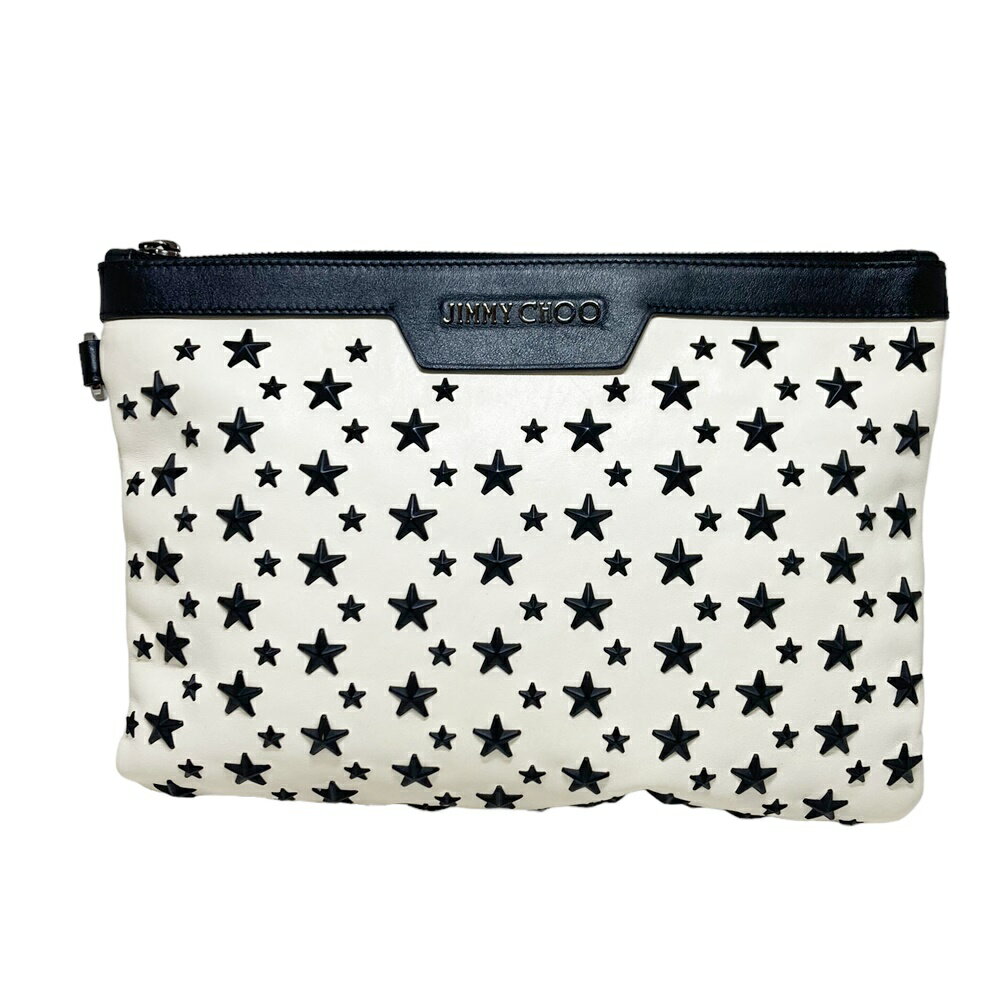 【中古】JIMMY CHOO ジミーチュウ BS3YF1 クラッチバッグ セカンドバッグ 鞄 レディース メンズ ユニセックス USED-AB 質屋 かんてい局 加古川店 A23-1338 005