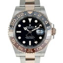 ROLEX 【ロレックス】126711CHNR GMTマスター2 カフェオレ メンズウォッチ 腕時計 自動巻き 機械式時計 コンビ SS×RG 100m防水 仕上げ磨き済み 【中古】 USED-SA 質屋 かんてい局 加古川店 A2501508 007