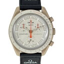 Omega×Swatch 【オメガ×スウォッチ】 SO33C100 スピードマスター ミッショントゥジュピター メンズウォッチ 腕時計 クオーツ時計 バイオセラミック Velcroストラップ クロノグラフ 生活防水 【中古】 USED-AB 質屋 かんてい局 加古川店 A2501575 007