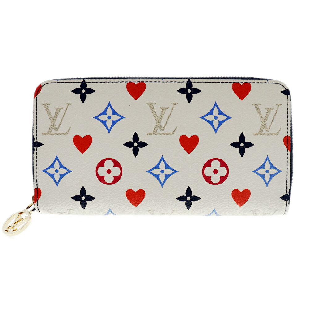 【中古】LOUIS VUITTON ルイヴィトン M57491 ジッピーウォレット モノグラム ゲーム・オンコレクション 財布 2021年クルーズコレクション ラウンドファスナー 長財布 メンズ レディース USED-S…