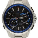 【中古】 CASIO カシオ OCW-G1000 オシアナス 腕時計 ウォッチ グレー文字盤 ソーラー 電波 クロノグラフ GPS チタン メンズ USED-B 質屋 かんてい局加古川店 A21-2501 007(2)