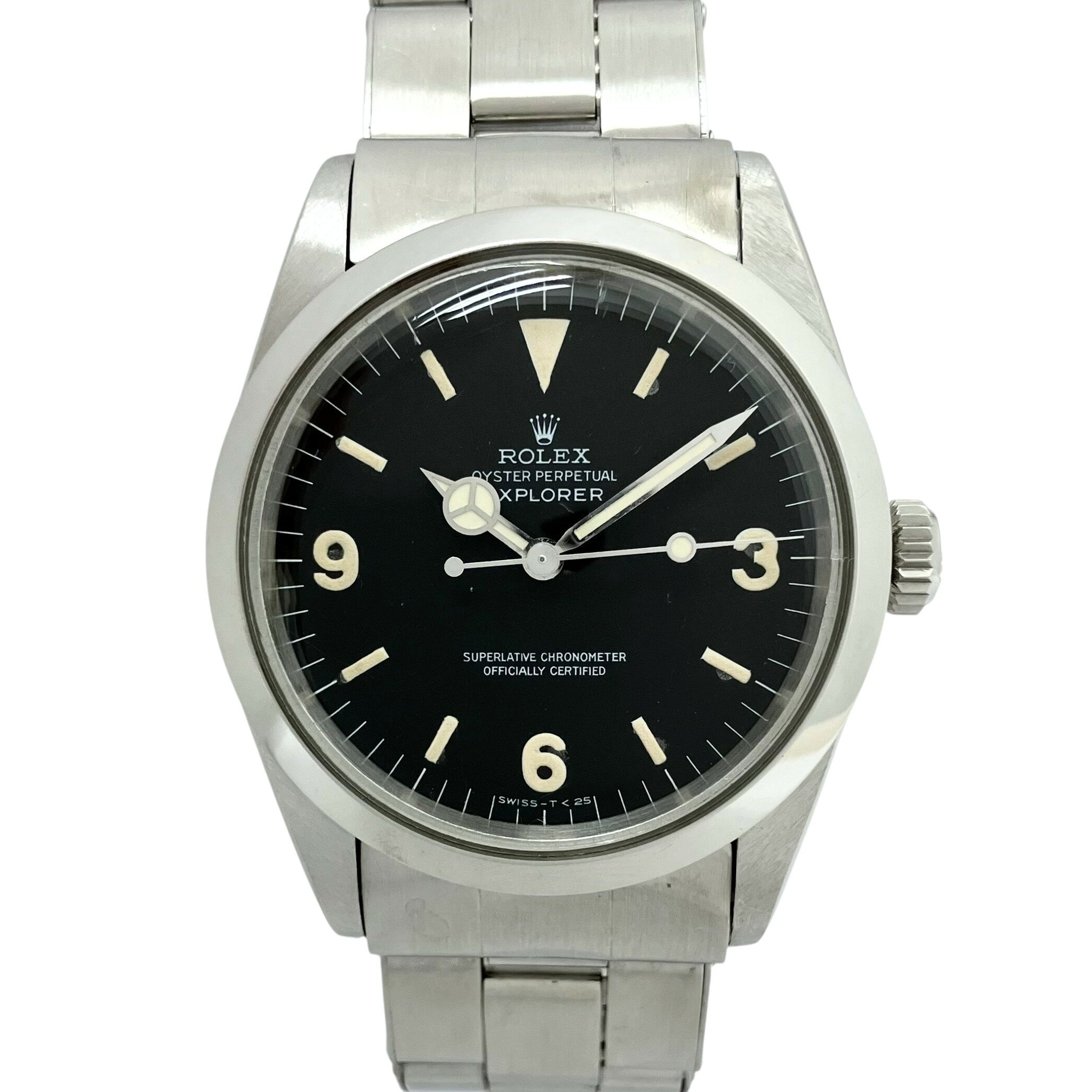 【中古】ロレックス Rolex 1016 エクスプローラー 1968年製 ブラック メンズ アン...