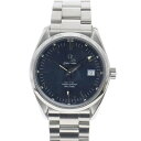 【中古】|OMEGA オメガ 2503.80 シーマスター アクアテラ コーアクシャル ブルー デイト 自動巻き メンズ(2)