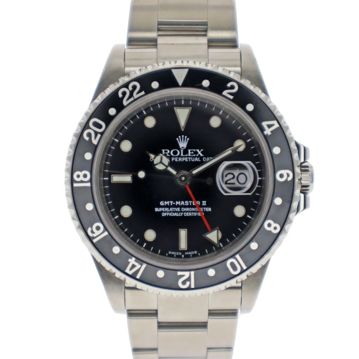 年末年始セール！ 【中古】｜ROLEX ロレックス 16710 GMTマスターII Y番 ブラック