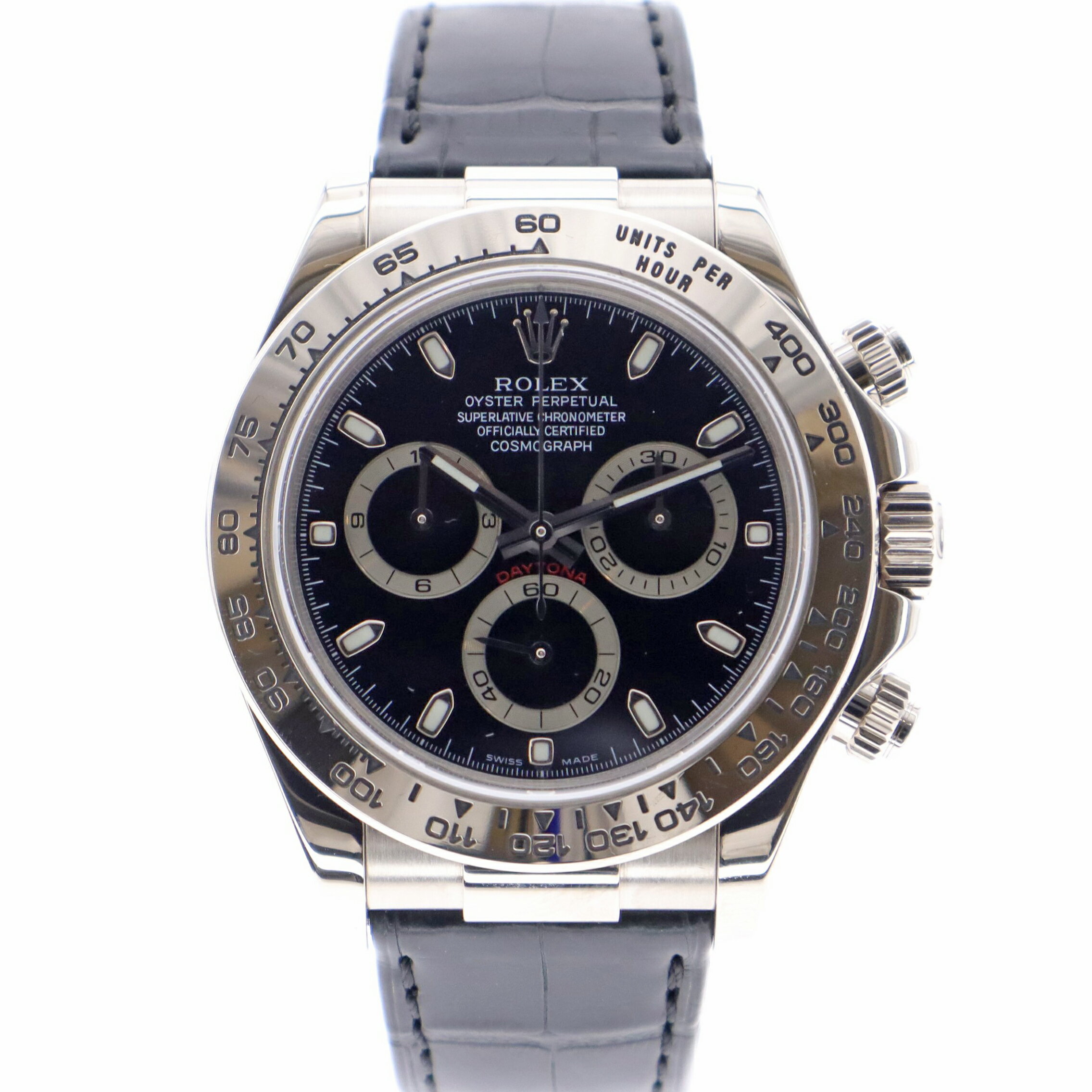 【中古】｜ROLEX ロレックス 116519 コスモグラフ デイトナ D番 ブラック 腕時計 メンズ