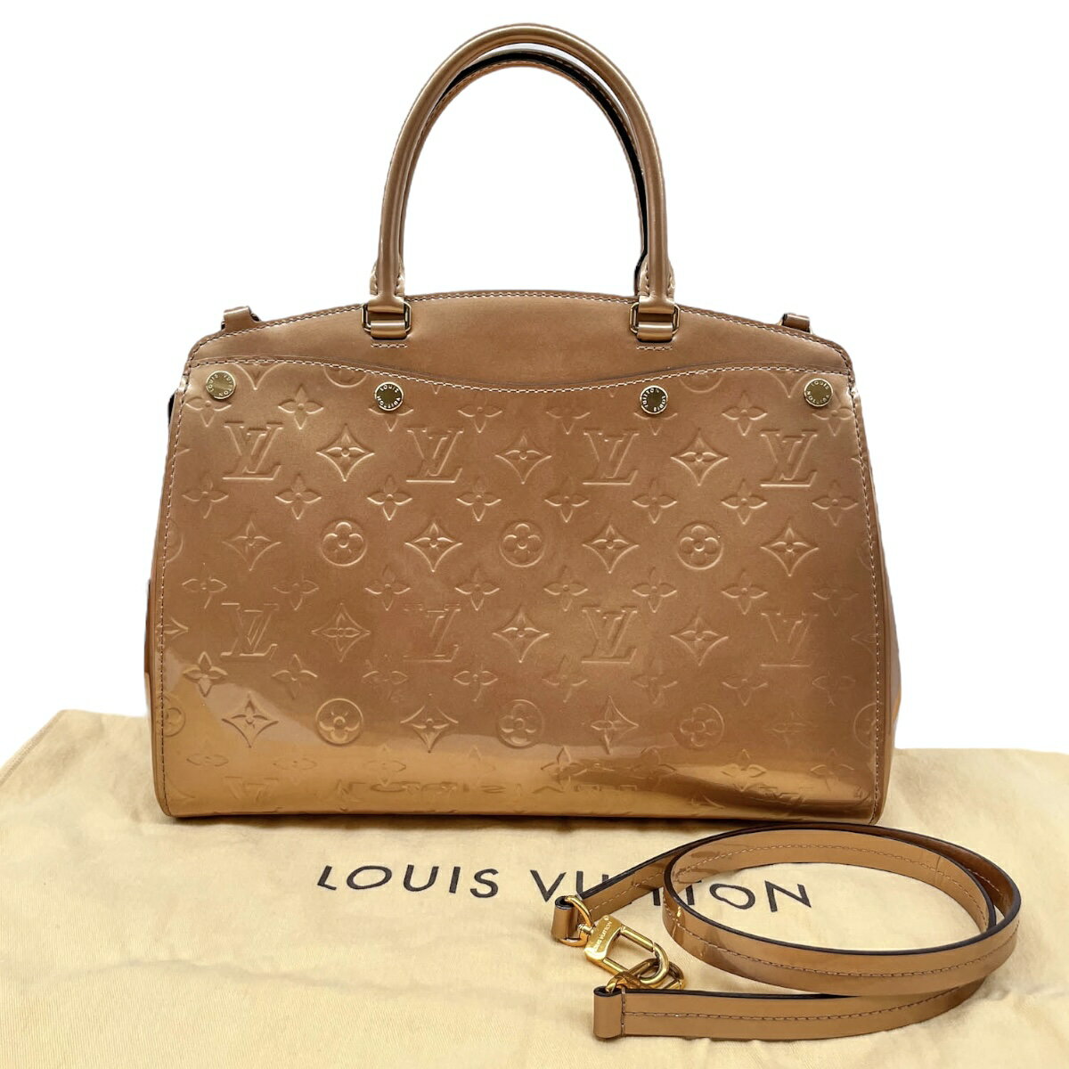 【中古】｜LOUIS VUITTON ルイ ヴィトン M50658 ヴェルニ ブレアMM 2wayトートバッグ ストラップ付