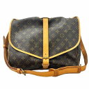 【中古】|LOUIS VUITTON ルイ ヴィトン M42254 ソミュール35 ショルダーバッグ
