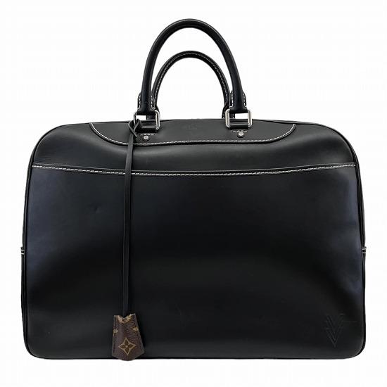 【中古】｜LOUIS VUITTON ルイヴィトン M50526 アリゼ24H ブラック レザー モノグラム メンズ ビジネス ボストンバッグ 日本未発売