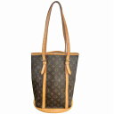 【中古】|LOUIS VUITTON ルイ ヴィトン M42236 バケットGM トートバッグ