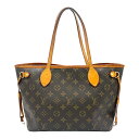 【中古】|LOUIS VUITTON ルイ ヴィトン M40155 ネヴァーフルPM モノグラム トートバッグ ブラウン レディース