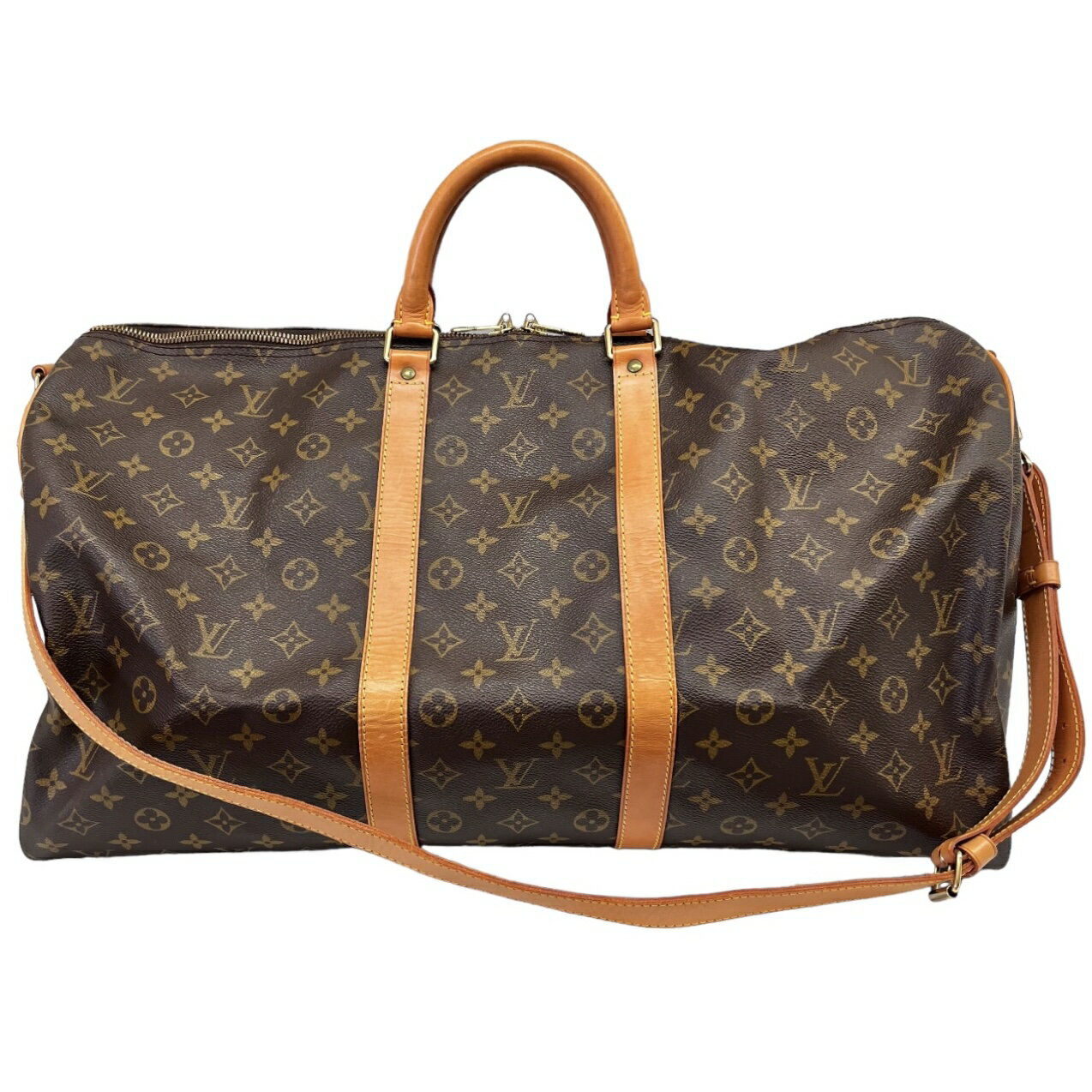 【中古】｜LOUIS VUITTON ルイヴィトン M41414 キーポル55 バンドリエール モノグラム ボストンバッグ