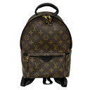 【中古】|LOUIS VUITTON ルイヴィトン モノグラム M44871 パームスプリングスバックパックPM リュックサック レディース ブラウン系 バック...
