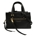 【中古】|MARC JACOBS マークジェイコブス M0015022 2WAY ミニクルーザーバッグ ハンドバッグ レザー ブラック ショルダーバッグ レディ...