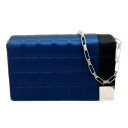 【中古】|CHANEL シャネル チョコバー チェーンバッグ パーティーバッグ シルクサテン チェンショルダー