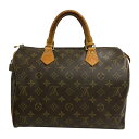 【中古】|LOUIS VUITTON ルイヴィトン M41526 モノグラム スピーディ30 ハンドバッグ ブラウン系 レディース レザー ボストンバッグ