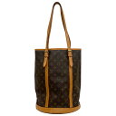 【中古】|LOUIS VUITTON ルイ ヴィトン M42236 バケットGM トートバッグ レディース