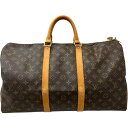 【中古】|LOUIS VUITTON ルイヴィトン M41426 モノグラム キーポル50 ボストンバッグ ブラウン系 ハンドバッグ トラベルバッグ レディース...