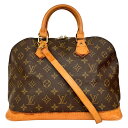 【中古】|LOUIS VUITTON ルイヴィトン M51130 モノグラム アルマPM ブラウン系 ハンドバッグ ショルダー かばん レディース