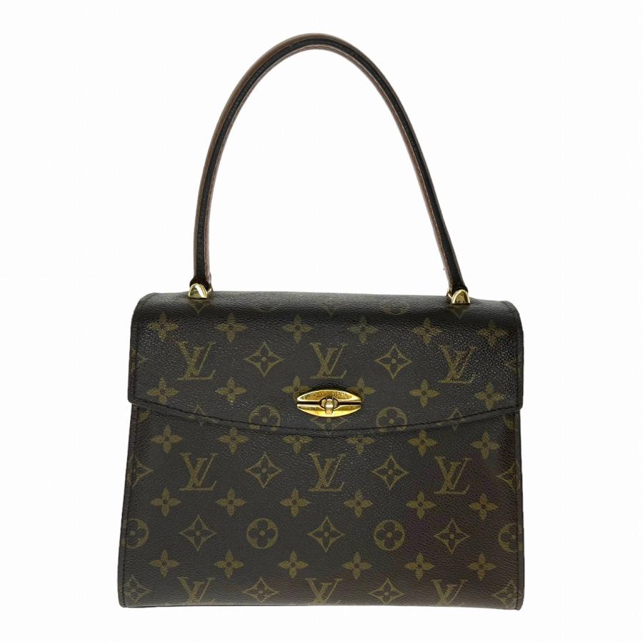 【中古】｜Louis Vuitton ルイヴィトン M51379 マルゼルブ モノグラム ハンドバッグ ブラウン レディース