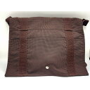 【中古】|HERMES エルメス バサスMM エールライン ショルダーバッグ ブラウン メンズ レディース