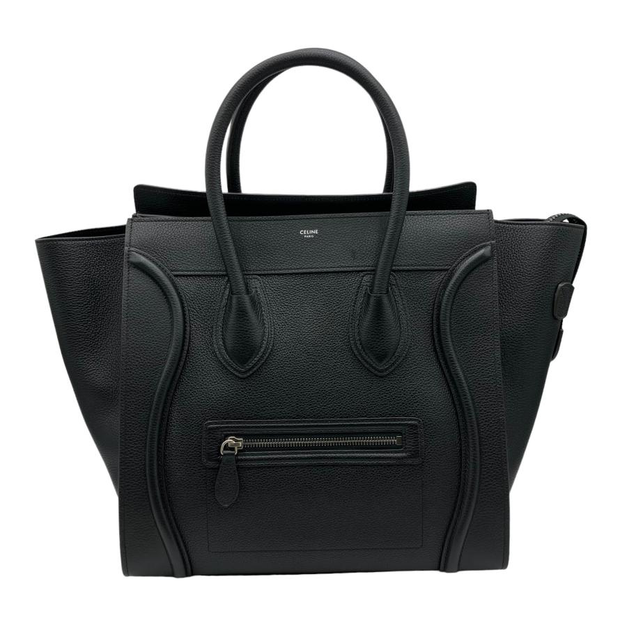 【中古】｜CELINE セリーヌ LUGGAGE ラゲージ MINI ミニ レザーハンドバッグ 189213DRU38NO ブラック