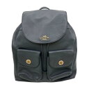 【中古】｜COACH コーチ F29008 BILLIE PEBBLED LEATHER BACKPACK レザーバックパック リュック バッグ