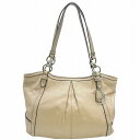 【中古】|COACH コーチ F20812 トートバッグ レザー ベージュ系 レディース