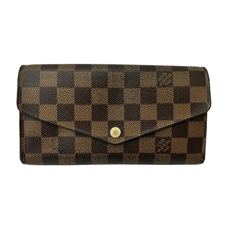 【中古】｜LOUIS VUITTON ルイ ヴィトン N63209 ダミエ ポルトフォイユ サラ 長財布 レディース メンズ