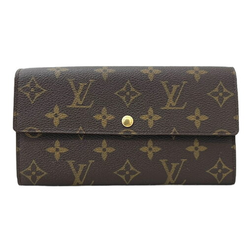 【中古】|Louis Vuitton ルイヴィトン M61726 ポシェット ポルトモネ クレディ モノグラム ブラウン 長財布 メンズ レディース 【中古】|Louis Vuitton ルイヴィトン M61726 ポシェット ポルトモネ クレディ モノグラム ブラウン 長財布 メンズ レディース