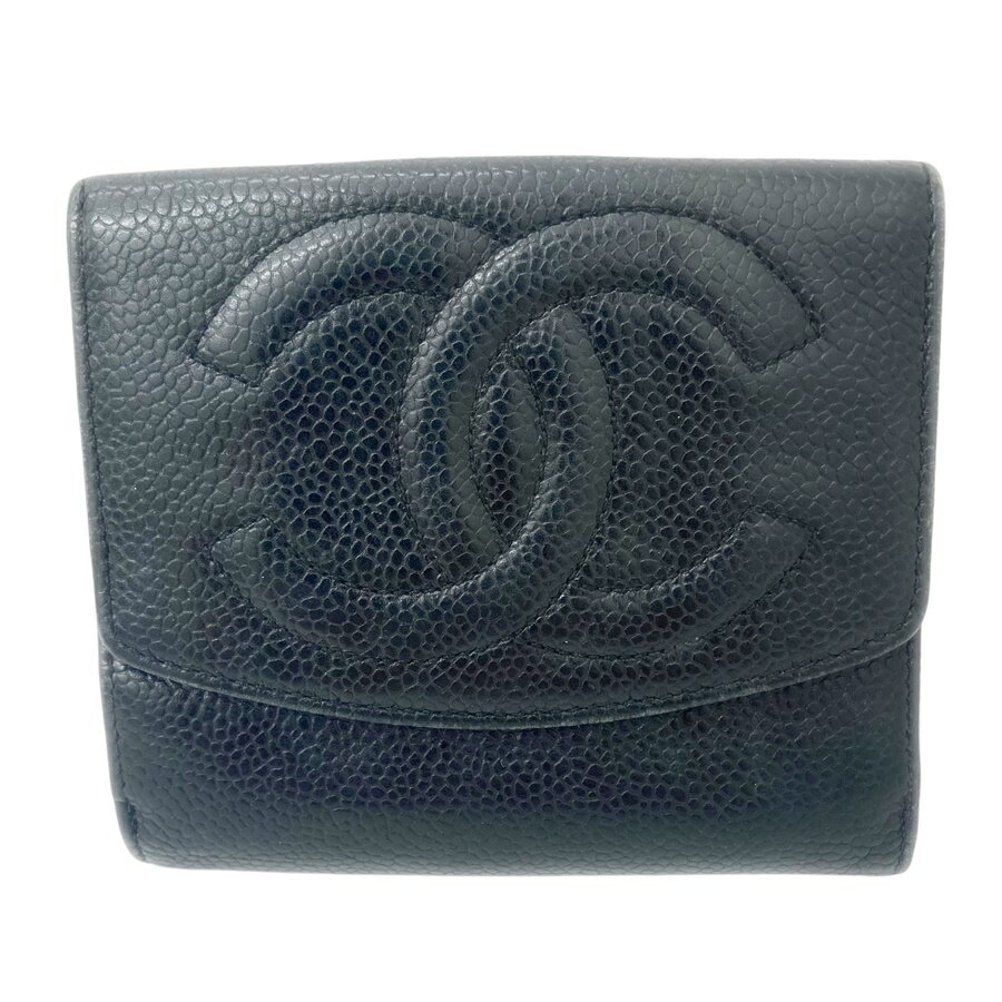 楽天市場】シャネル chanel 二つ折り財布 キャビアスキン 楽天市場】シャネル chanel 二つ折り財布 キャビアスキン