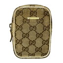 【中古】|GUCCI グッチ シガレットケース 115249 GGキャンバス レディース メンズ ブラウン系 ファッション小物 キャンバス
