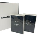 【未使用】|CHANEL ブルー ドゥ シャネル アフターシェイヴ ローション 100ml + アフターシェイブ モイスチャライザー 100ml ギフトセット
