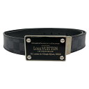 【中古】|LOUIS VUITTON ルイヴィトン M9632 ダミエグラフィット サンチュール アンヴァントゥール 85/34 サイズ ベルト 黒 ブラック系...