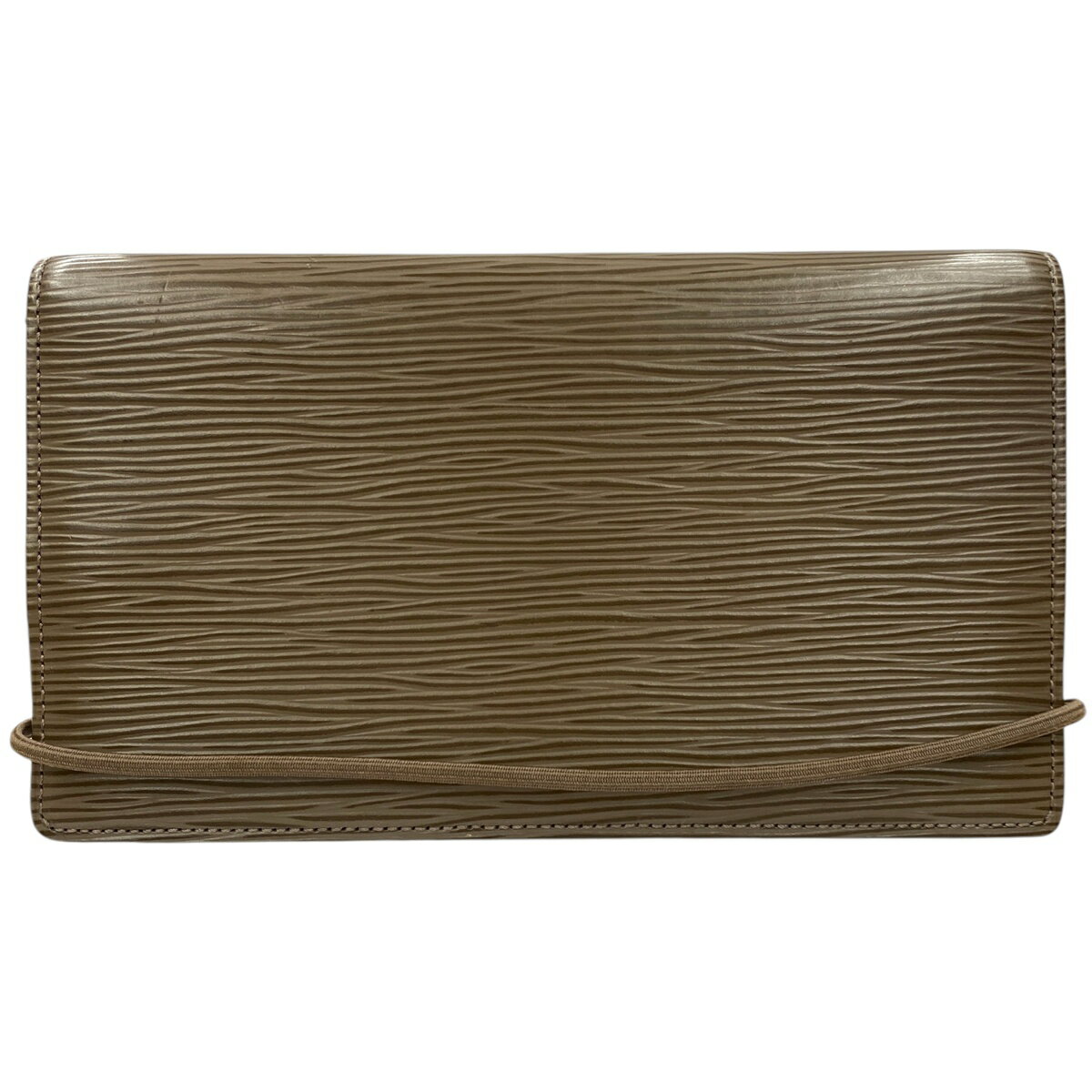 【中古】｜LOUIS VUITTON ルイヴィトン R2018B アジェンダオリゾンタル エラスティック エピ 手帳カバー スケジュール帳 ベージュ系 レザー メンズ レディース ビジネス小物 2