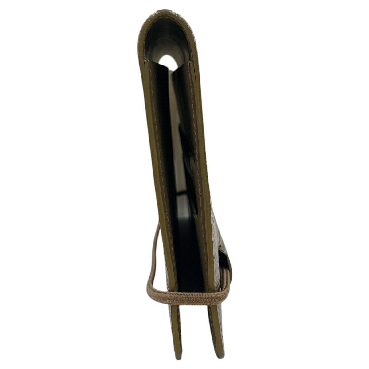 【中古】｜LOUIS VUITTON ルイヴィトン R2018B アジェンダオリゾンタル エラスティック エピ 手帳カバー スケジュール帳 ベージュ系 レザー メンズ レディース ビジネス小物 3