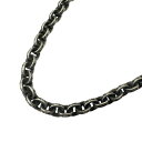 【中古】|CHROME HEARTS クロムハーツ PAPER SHAIN ペーパーチェーン 18inch シルバー ネックレス メンズ レディース アクセサリ...