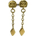 【中古】|CHANEL シャネル ヴィンテージ ココマーク イヤリング ゴールド
