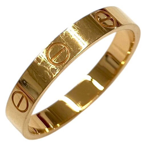 【中古】|Cartier カルティエ ミニラブリング K18YG #59 レディース 指輪 約3.62g イエローゴールド メンズ 【中古】|Cartier カルティエ ミニラブリング K18YG #59 レディース 指輪 約3.62g イエローゴールド メンズ