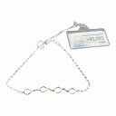【中古】|K18WG ホワイトゴールド ブレスレット 1.1g レディース アクセサリー