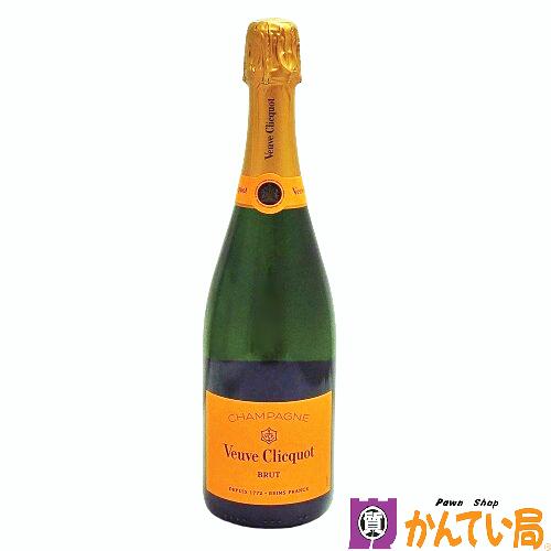 【未開栓】Veuve Clicquot Ponsardin ヴーヴ クリコ ポンサルダン イエローラベル ブリュット 750ml 12.5% シャンパン シャンパーニュ スパークリングワイン MHD モエ ヘネシー ディアジオ輸入品 BRUT 質屋 かんてい局 金沢バイパス店 B24-1654