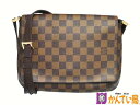 【ランクAB】LOUIS VUITTON ルイヴィトン N51301 ミュゼット タンゴ ロングショルダー ショルダーバッグ ダミエ エベヌ ゴールド金具 斜め...