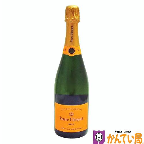 【未開栓】Veuve Clicquot Ponsardin ヴーヴ クリコ ポンサルダン イエローラベル ブリュット 750ml 12% シャンパン シャンパーニュ スパークリングワイン MHD モエ ヘネシー ディアジオ輸入品 BRUT 質屋 かんてい局 金沢バイパス店 B24-1367