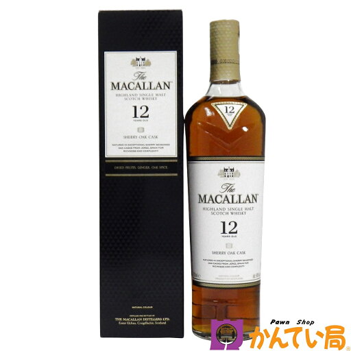 THE MACALLAN ザ マッカラン 12年 SHERRY OAK CASK シェリーオークカスク 700ml 40% ハイランド シングルモルト スコッチ ウイスキー 旧ボトル 洋酒 B25-1343 THE MACALLAN ザ マッカラン 12年 SHERRY OAK CASK シェリーオークカスク 700ml 40% ハイランド シングルモルト スコッチ ウイスキー 旧ボトル 洋酒 B25-1343