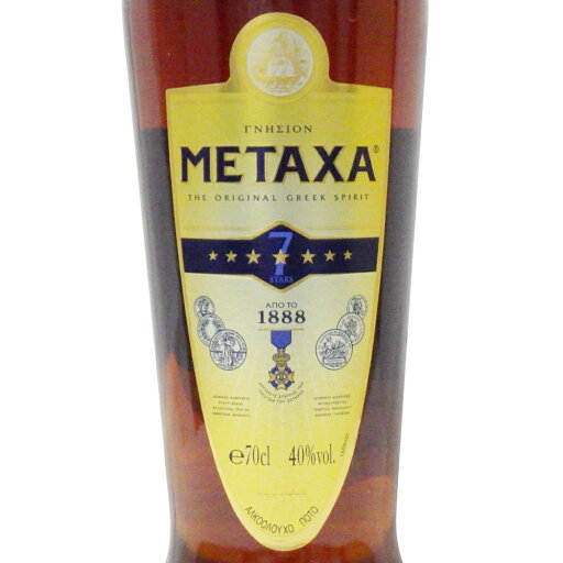 METAXA メタクサ 7スター セブンスター 700ml 40% ギリシャ ブランデー 洋酒 古酒 B25-1339